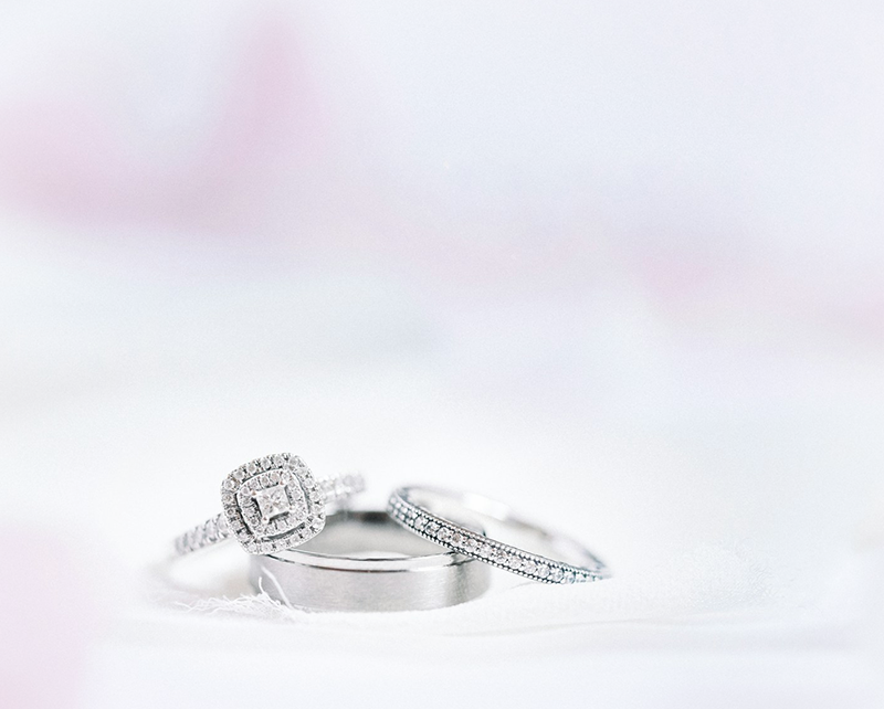 パラジウム製のリング