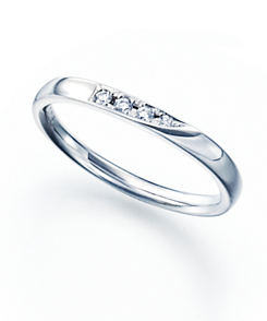 シンプルダイヤリング